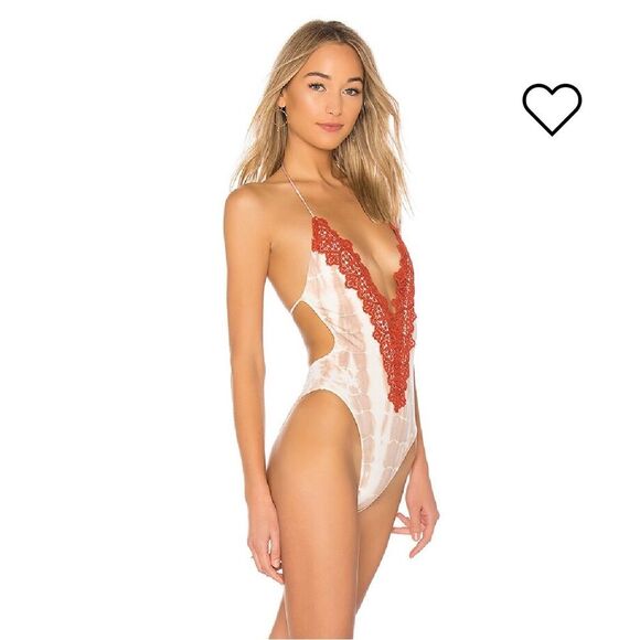 REVOLVE Mirage Desert Sand Tie Dye One Piece Blue Life - Picture 2 of 8